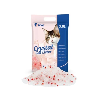 Rose Silica Crystal Katzenstreu